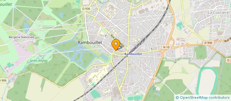 localisation de l'entreprise PROFIM à RAMBOUILLET