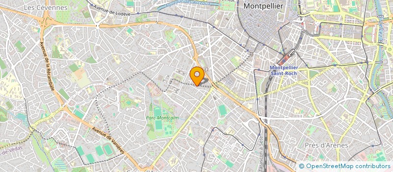 localisation de l'entreprise PROFIMA à MONTPELLIER