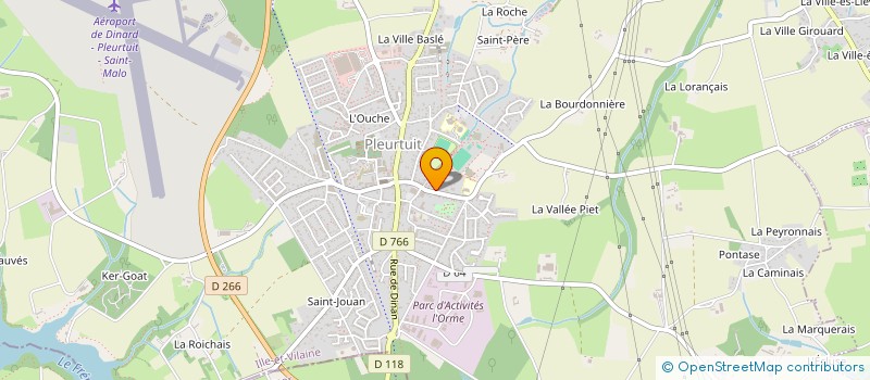 localisation de l'entreprise PROFIMAG à PLEURTUIT