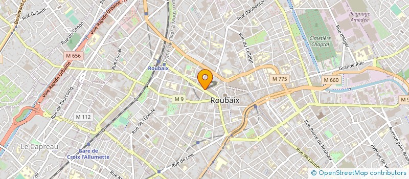 localisation de l'entreprise PROFIND RH à VILLENEUVE-D'ASCQ
