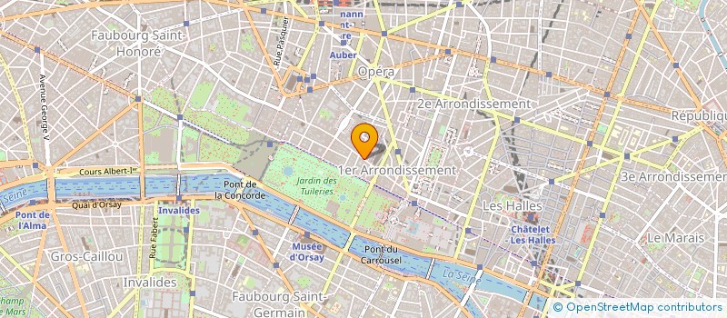 localisation de l'entreprise PROFINIMMO à PARIS