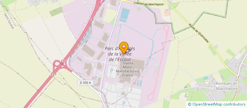 localisation de l'entreprise PROFINORD à ONNAING