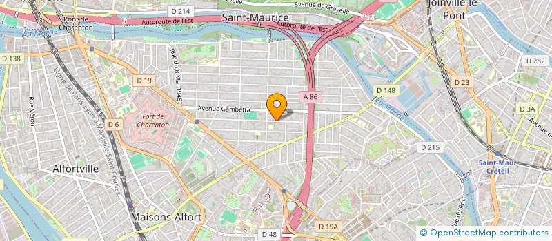localisation de l'entreprise PROFITCO à MAISONS-ALFORT