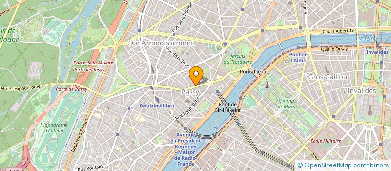 localisation de l'entreprise PROFITS AND BENEFITS  PARIS