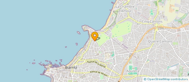 localisation de l'entreprise PROFIXUP à BIARRITZ