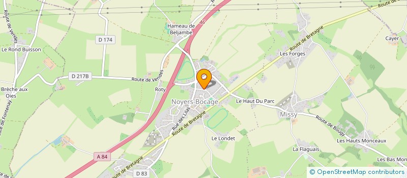 localisation de l'entreprise PROFLEET LOCATION  VAL D'ARRY