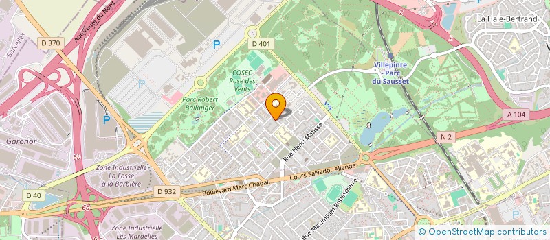 localisation de l'entreprise PROFONDATIONS  AULNAY-SOUS-BOIS