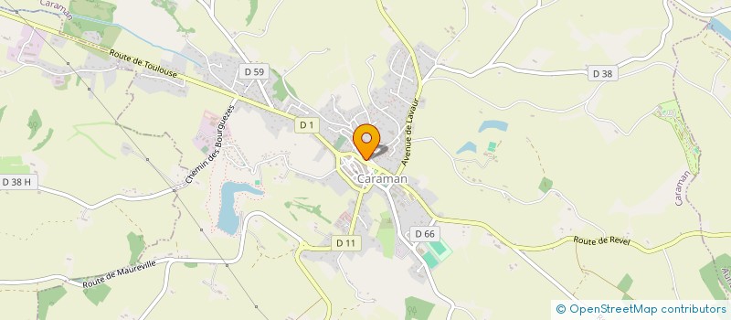 localisation de l'entreprise PROFOR à CARAMAN