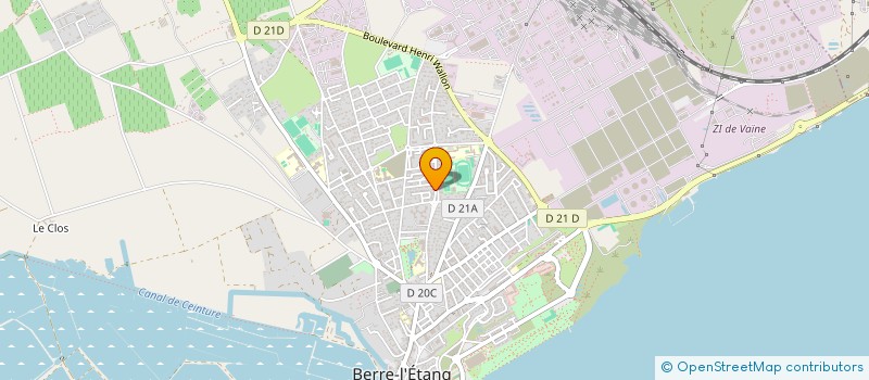 localisation de l'entreprise PROFORM CONSEIL PROVENCE METROPOLE à BERRE-L'ETANG