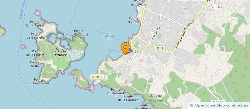 localisation de l'entreprise PROFORMATEURS à SIX-FOURS-LES-PLAGES