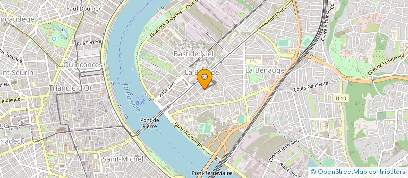 localisation de l'entreprise PROFORMATS à BORDEAUX