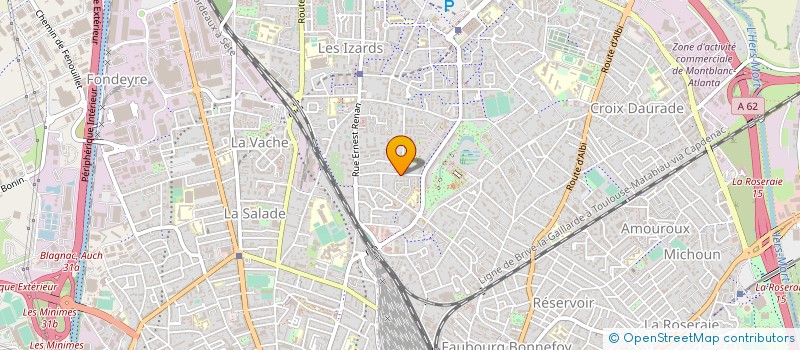 localisation de l'entreprise PROFORT à TOULOUSE