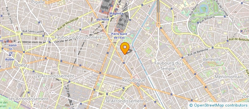 localisation de l'entreprise PROFORT MODE à PARIS