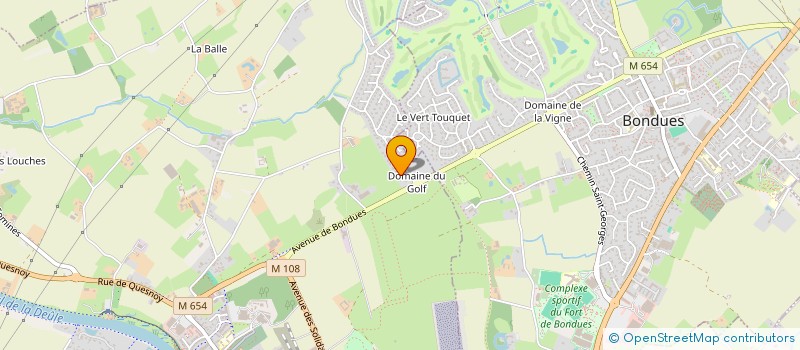 localisation de l'entreprise PROFOU  WAMBRECHIES