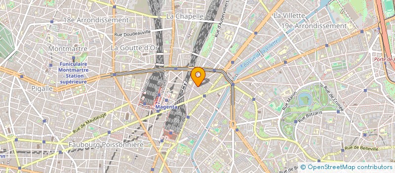 localisation de l'entreprise PROFRANCAIS  PARIS