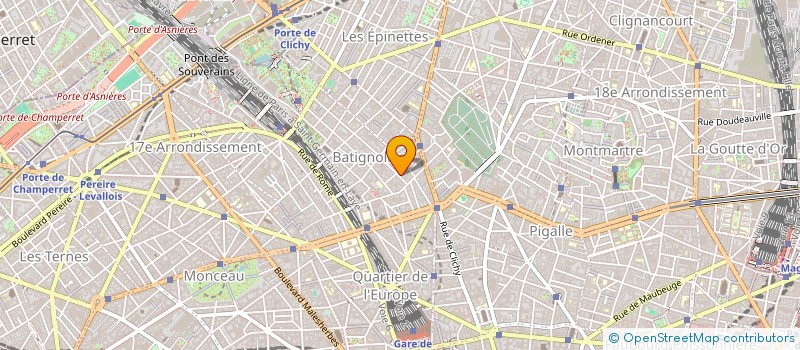 localisation de l'entreprise PROFS ACTION  PARIS