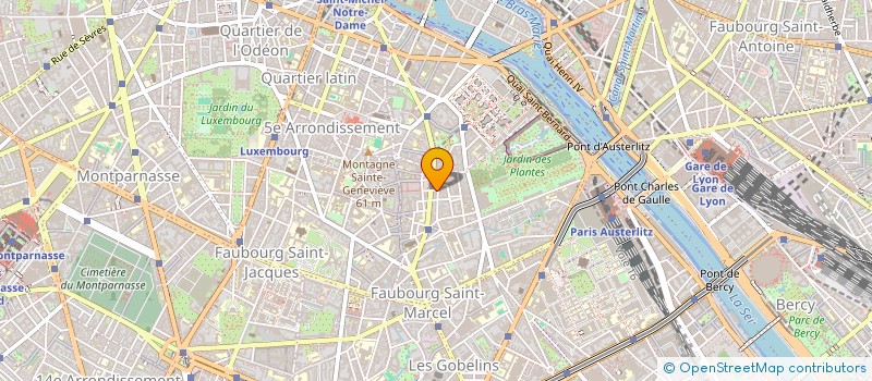 localisation de l'entreprise PROFUMI D'ITALIA  PARIS