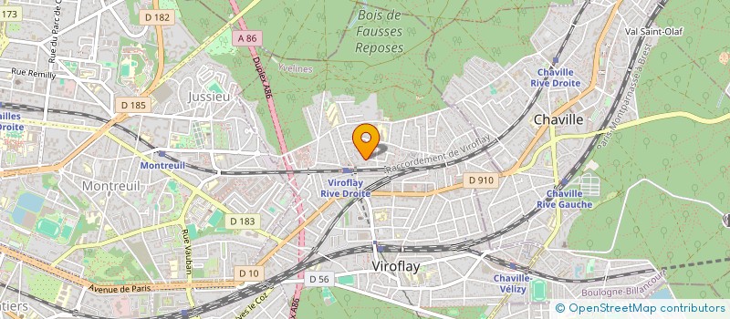 localisation de l'entreprise PROFUSION à VIROFLAY