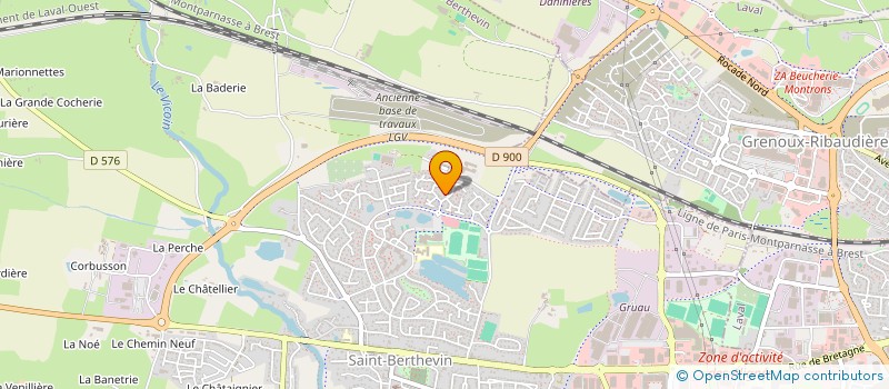 localisation de l'entreprise PROG 2024 à SAINT-BERTHEVIN