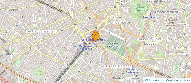 localisation de l'entreprise PROG ARCHITECTURE RECHERCHE COMMUNICATIO  PARIS