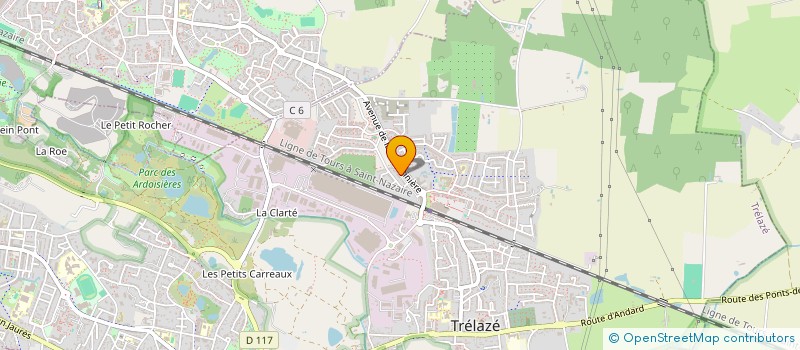 localisation de l'entreprise PROG'ASSOCIATION  TRELAZE