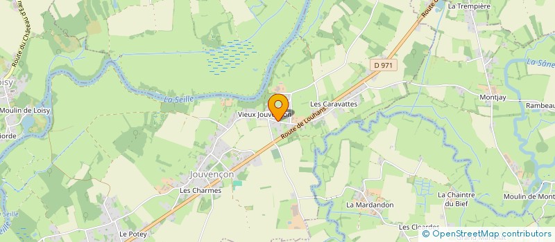 localisation de l'entreprise PROG FUTUR  JOUVENCON