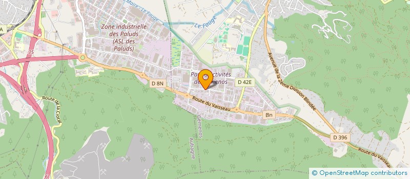 localisation de l'entreprise PROG'INFO à GEMENOS