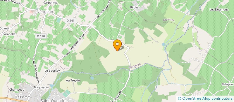 localisation de l'entreprise PROGADO à NERIGEAN