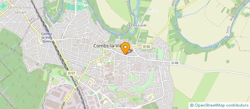 localisation de l'entreprise PROGATEX  COMBS-LA-VILLE