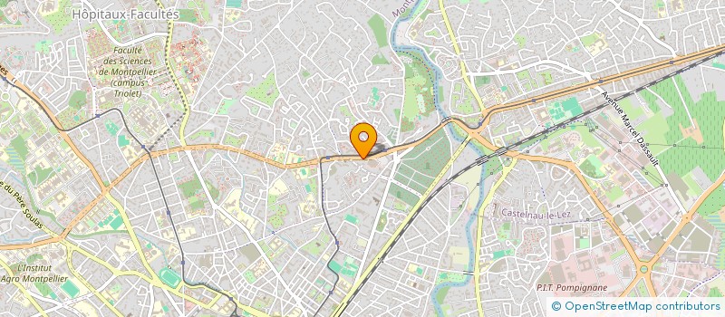 localisation de l'entreprise PROGEC à MONTPELLIER