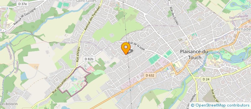 localisation de l'entreprise PROGECIM à PLAISANCE-DU-TOUCH