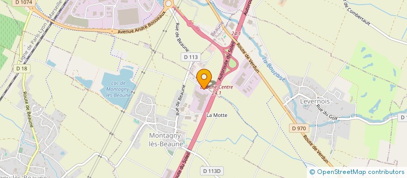 localisation de l'entreprise PROGEDI à MONTAGNY-LES-BEAUNE