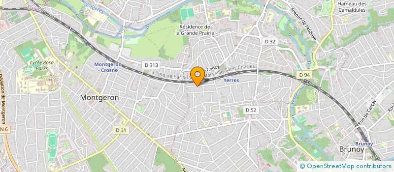 localisation de l'entreprise PROGEDIS à YERRES