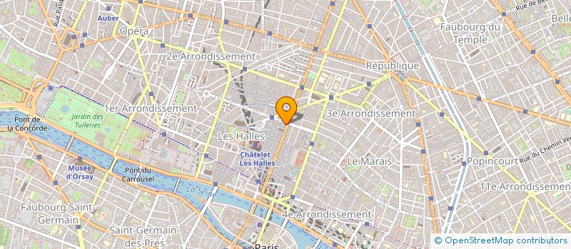 localisation de l'entreprise PROGEMI à PARIS