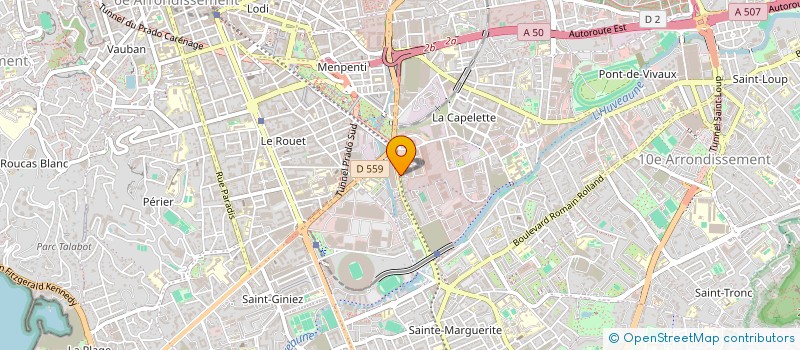 localisation de l'entreprise PROGEMOD à MARSEILLE