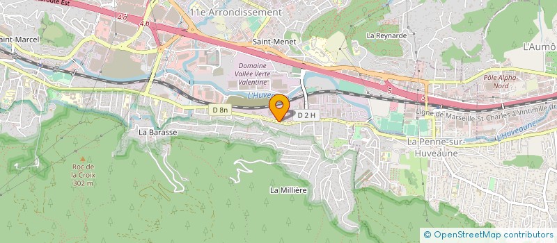 localisation de l'entreprise PROGERAL FAB QUINCAIL INDUST à MARSEILLE