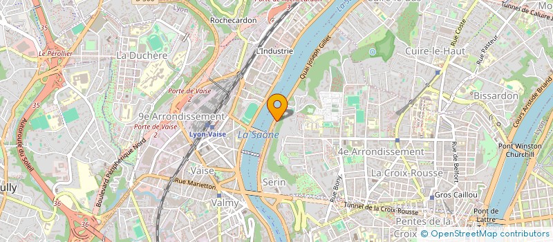 localisation de l'entreprise PROGESS à LYON