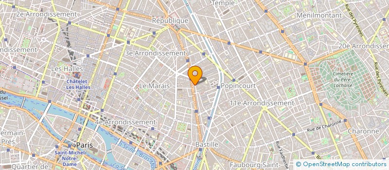 localisation de l'entreprise PROGESSOR FORMATION  PARIS