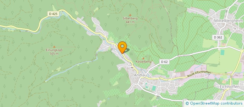 localisation de l'entreprise PROGEST'IMMO  ANDLAU