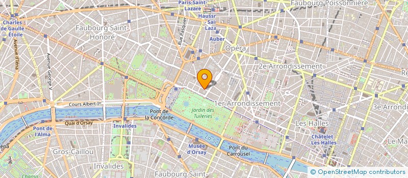 localisation de l'entreprise PROGEST SOLUTIONS  PARIS