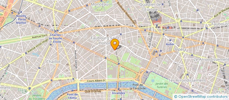 localisation de l'entreprise PROGESTIM à PARIS