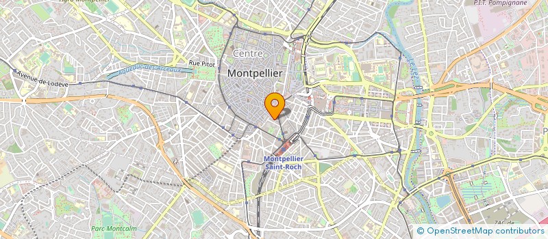localisation de l'entreprise PROGESTIMMO à MONTPELLIER