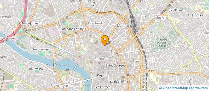 localisation de l'entreprise PROGESTION  TOULOUSE