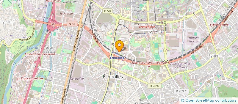 localisation de l'entreprise PROGETTO NCJ à ECHIROLLES