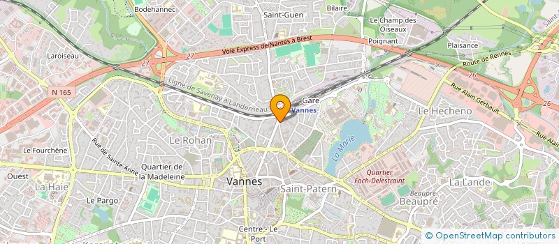 localisation de l'entreprise PROGGINI  LARMOR-PLAGE