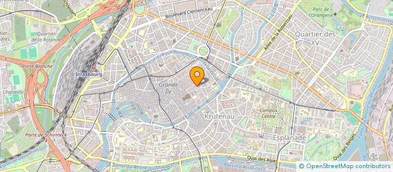 localisation de l'entreprise PROGHA  STRASBOURG