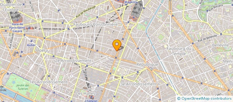 localisation de l'entreprise PROGI-BAT à PARIS