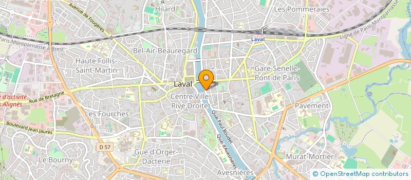 localisation de l'entreprise PROGICAR à TREILLIERES