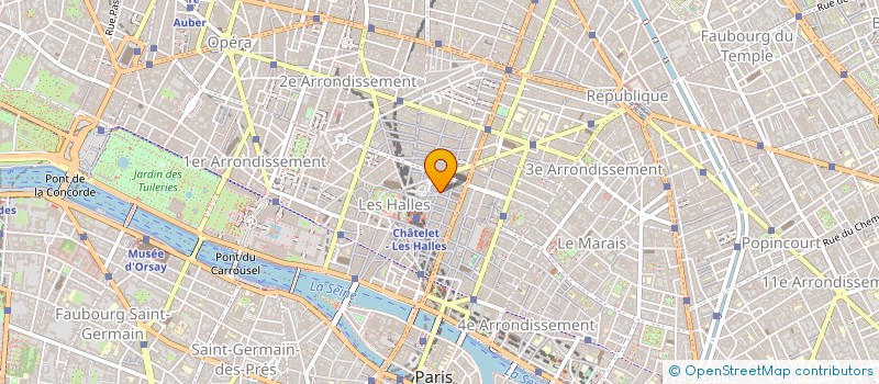 localisation de l'entreprise PROGICIELS INTELLIGENCE ARTIFICIELLE à PARIS