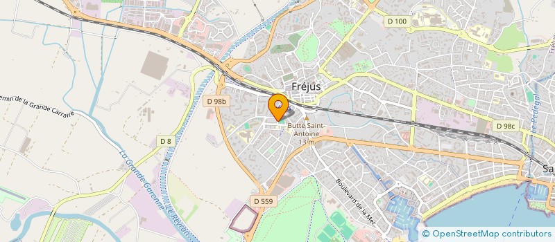 localisation de l'entreprise PROGICOM à FREJUS